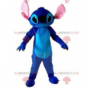 Stitch mascot, the famous alien from Lilo and Stitch -