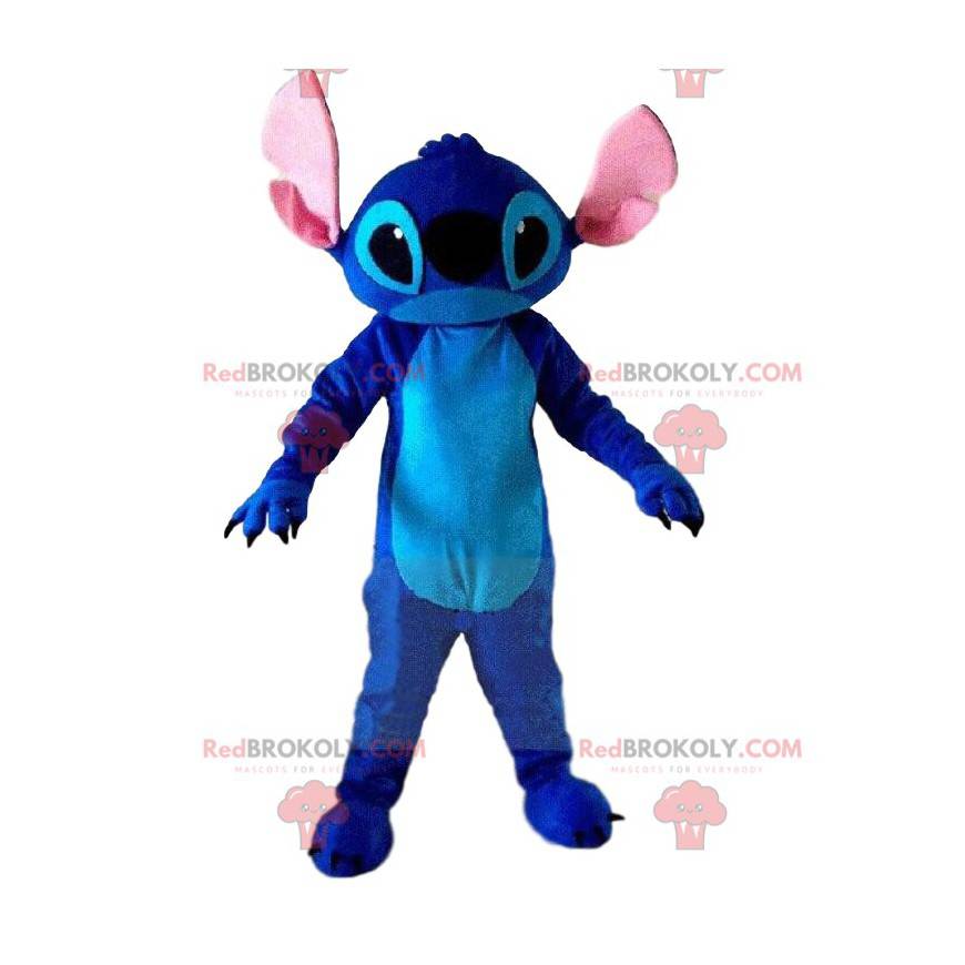 Stichmaskottchen, das berühmte Alien von Lilo und Stitch -