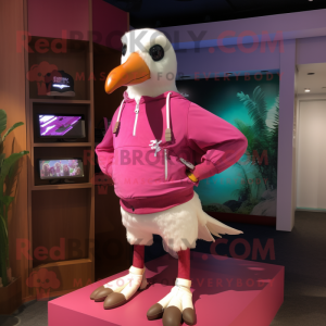 Magenta Albatros mascotte...