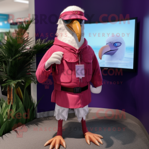 Magenta Albatros mascotte...