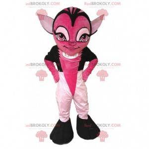 Mascote criatura rosa do filme Avatar, fantasia de Avatar -