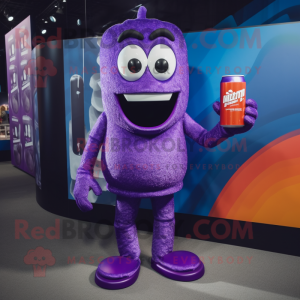 Purple Soda Can...