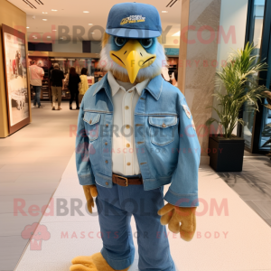 Gold Hawk maskot drakt...
