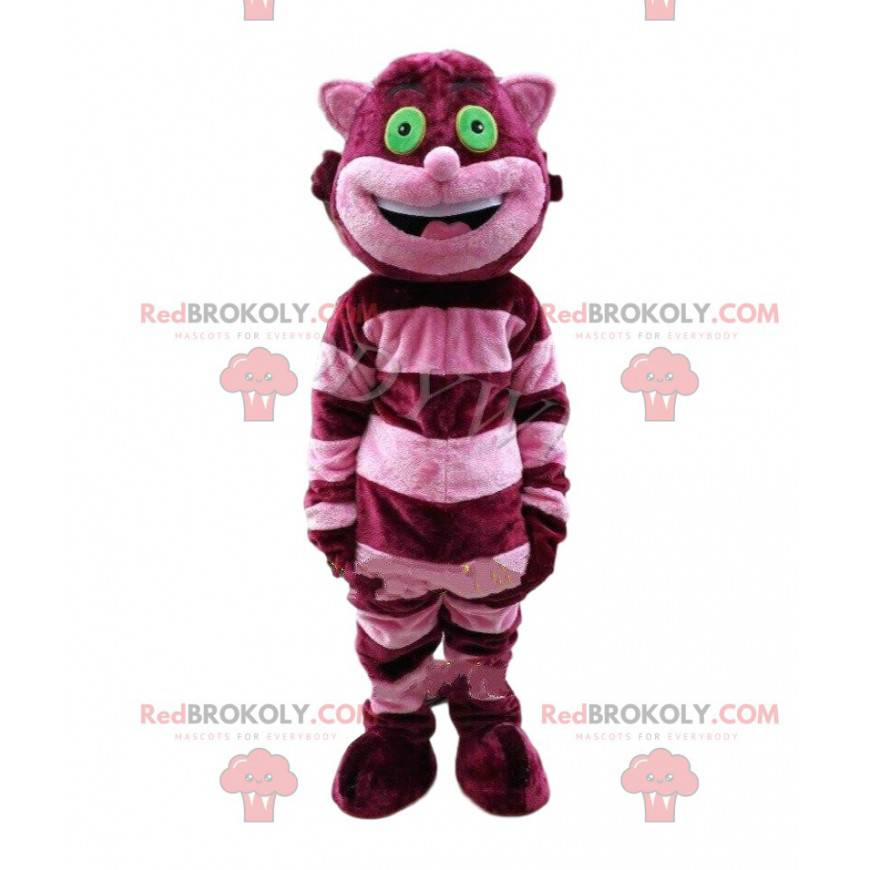 Mascot af Cheshire Cat i Alice i eventyrland - Redbrokoly.com