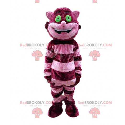 Mascot Cheshire Cat i Alice i eventyrland - Skære (175-180CM)