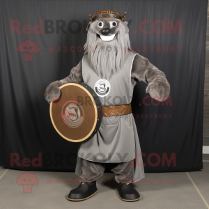 Gray Celtic Shield mascotte...
