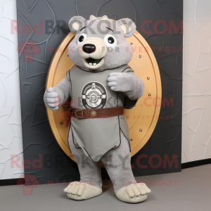 Gray Celtic Shield mascotte...