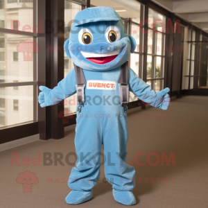 Sky Blue Barracuda mascotte...