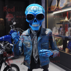 Blue Graveyard maskot...