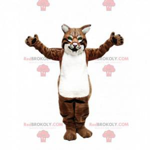 Mascota puma, disfraz de puma y disfraz felino - Redbrokoly.com