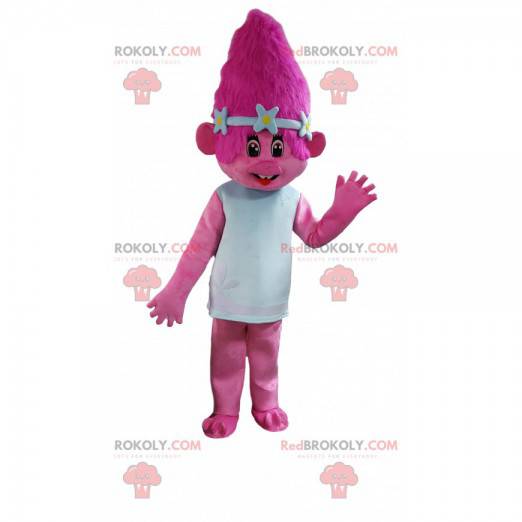 Mascota troll rosa, disfraz de criatura rosa - Redbrokoly.com