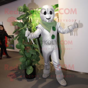 Sølv bønnestengel maskot...