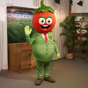 Olive Tomato maskot drakt...
