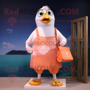 Peach Seagull mascotte...