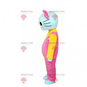 Mascota de Hello Kitty, famoso gato de dibujos animados -