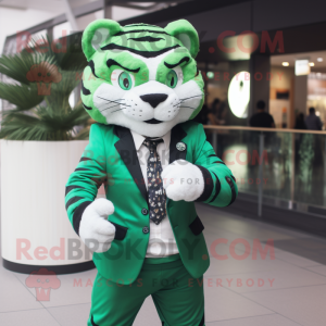 Green Tiger mascotte...