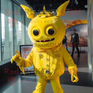 Lemon Yellow Demon mascotte...