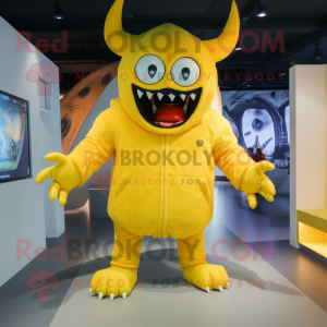 Citrongul Demon maskot...