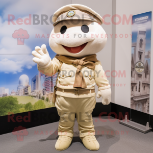 Beige armband mascotte...