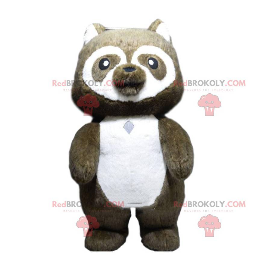 Mascote de ursinho de pelúcia, panda inflável, fantasia de Mascote de ursinho de pelúcia, panda inflável, fantasia de