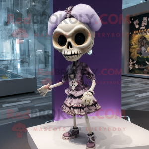 Lavender Skull mascotte...