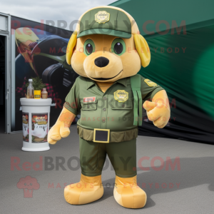 Gold Green Beer mascotte...