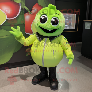 Lime Green Melon mascotte...