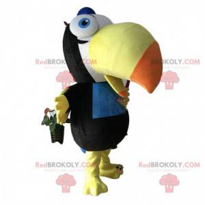 Mascotte reuze toekan, erg grappig papegaaienkostuum -