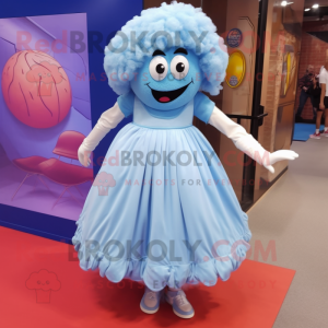 Sky Blue Meatballs mascotte...