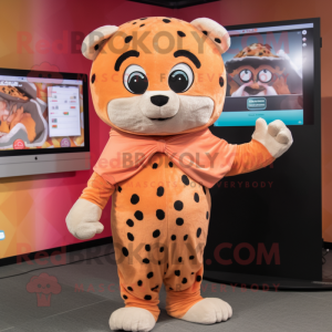 Peach Jaguar mascotte...