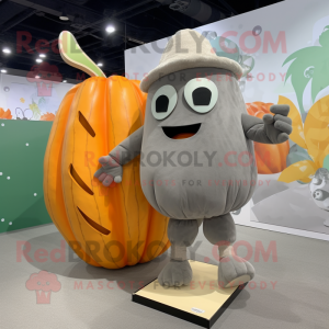 Gray Pumpkin mascotte...