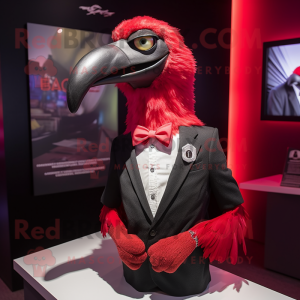 Red Vulture maskot kostume...
