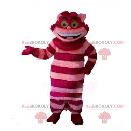 Maskot kočky Cheshire v Alici v říši divů - Redbrokoly.com