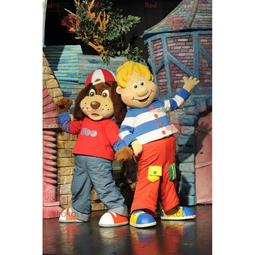 2 mascotas, una de perro y la otra de niño - Redbrokoly.com 2 mascotas, una de perro y la otra de niño - Redbrokoly.com