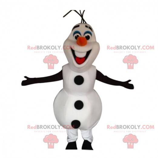 Mascot Olaf, de beroemde cartoon-sneeuwman - Redbrokoly.com