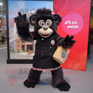 Black Monkey mascotte...