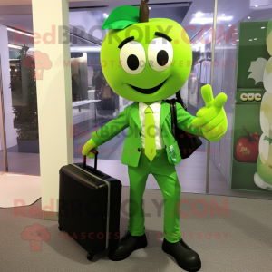 Green Apple mascotte...