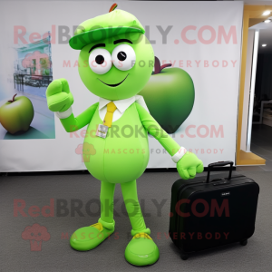 Green Apple mascotte...