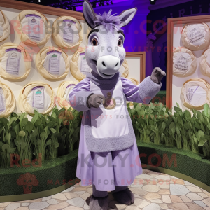 Lavender Donkey mascotte...