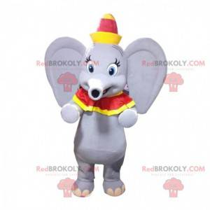 Mascote Dumbo, o famoso elefante dos desenhos animados da