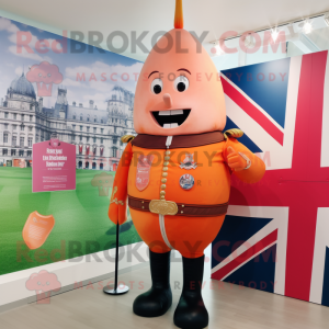 Peach British Royal Guard...