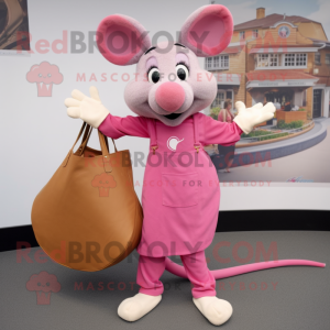 Pink Ratatouille maskot...