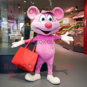 Pink Ratatouille maskot...