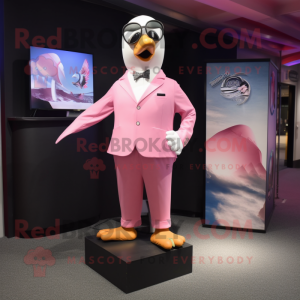 Pink Gull mascotte kostuum...