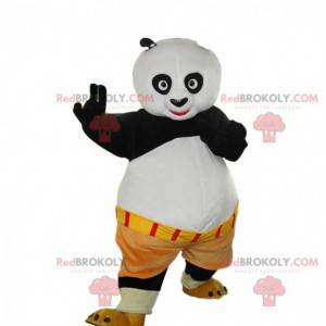 Mascot Po Ping, den berømte panda i Kung fu panda -