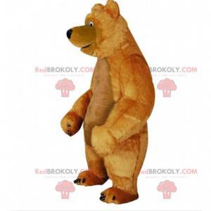 Bear mascot, famous bear from the cartoon Masha and the Bear -