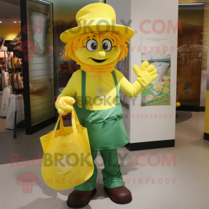 Lemon Yellow Leprechaun Hat...