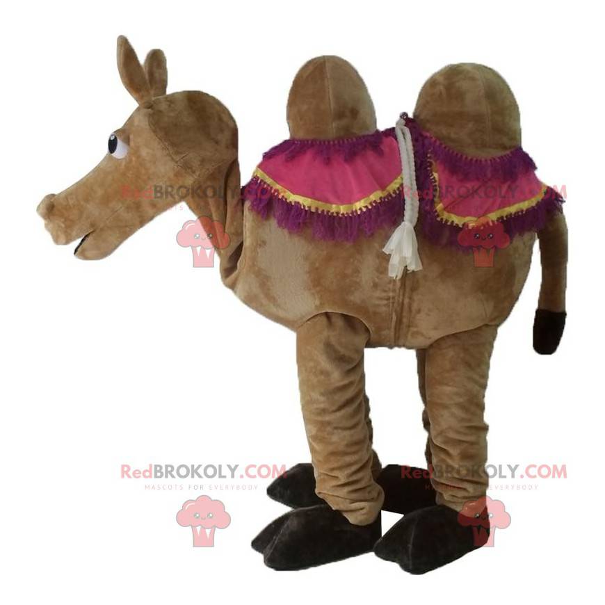 Brun kamel maskot, dromedar kostume - Redbrokoly.com