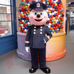 Navy Gumball Machine maskot...