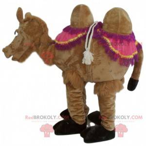 Mascota del camello marrón, traje de dromedario - Redbrokoly.com